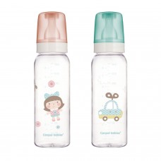 Бутылочка стеклянная TOYS, 240 мл