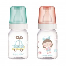 Бутылочка стеклянная TOYS, 120 мл 